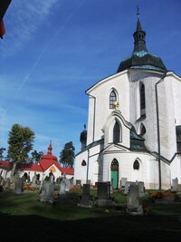 který patří mezi nejvýznamnější Santiniho stavby