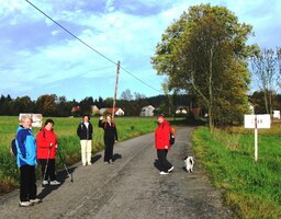 ale sobotní jitro nás už zastihlo "on the road"