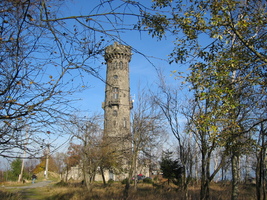 a obdivujeme místní rozhlednu