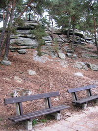 a této nenápadné Jarmiliny skály