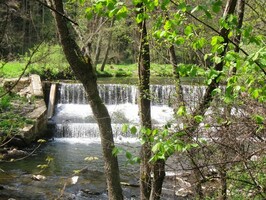 a podél Úterského potoka