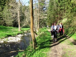 Sestoupili jsme k Dudákovskému mlýnu