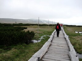 a míříme k Luční boudě