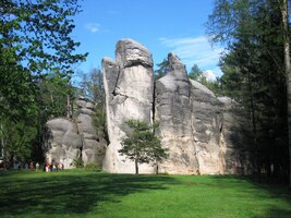 Toto je vstup do skalního města