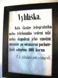 s výzvou pro udavače