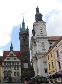 a nad ní úchvatné oanorama Klatiov