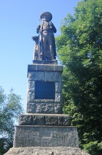 Hrádek - pomník J.S.Koziny