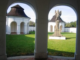 na návrší nad městem Žďár/Sázavou