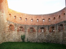 Toto je ruina bývalého hradu