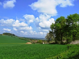 Tady už mají vsi horský charaktrer