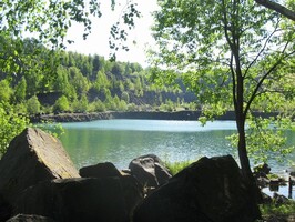 a připomíná to tu horské pleso