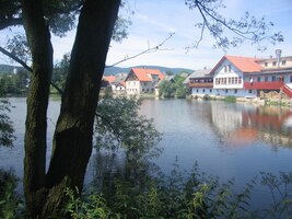 nad trhanovským rybníkem