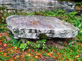 Na zřícenině Štamberk u Žižkova stolu