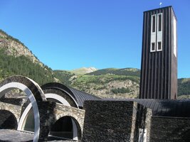 Poznávání Andorry jsme začali u této národní svatyně,