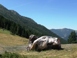a od těchto balvanů vzhůru