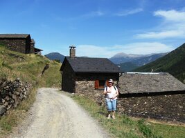 (tyhle jsou v osadě Borders de Fenerols)