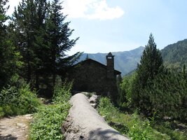 a končíme dole pod horskou chatou na La Rabassa