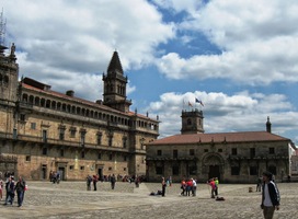 Na nádvoří Obradorio je veselo