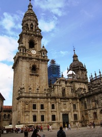 a zjišťujeme, že katedrála je v rekonstrukci