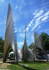 s modernou parkové architektury