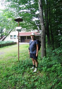 Kolem hory Velký Milíč jsme pak došli na nádraží do vsi Malá Myšla