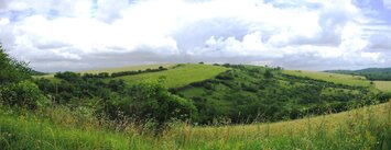 Za vsí Silica byl tento krasový kopec