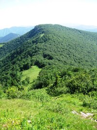 a strmých mokrých polanách