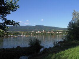 Odpoledne jsme strávili koupáním v přehradě Nitrianské Rudno