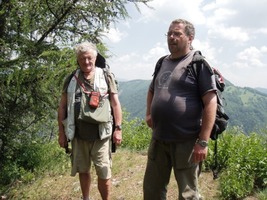 Však nám taky výstup sem dal pěkně zabrat!