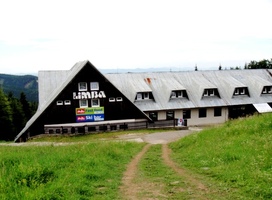 Konečně v kýženém cíli - na chatě Limba