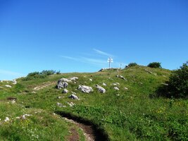 ale na vrcholové planině už je to pohoda