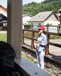 a švarná slečna výpravčí nám dala zelenou