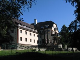 Předposlední den jsme vyjeli k horskému hotelu Pod Homolkou