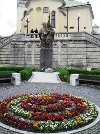 Překvapil nás Cyrilometodějský motiv na Hlinkově náměstí