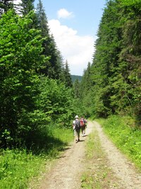 Pak jsme přešli hřebínek Štrom