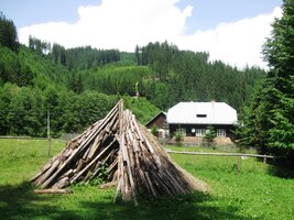 Byly tu i chaloupky bývalých uhlířů