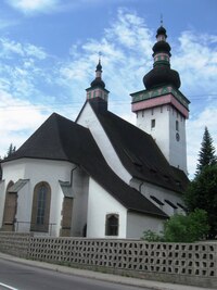 Ano, správně! Handlová, kostel sv.Kateřiny