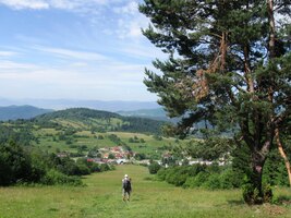 a pak už sestupujeme z výše 1150 m