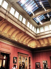 a tady ještě letmo nahlížíme do National Gallery