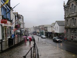 a také letovisko Penzance nás vítá deštěm