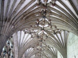 a detail její klenby