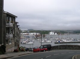 A jsme o kus dále - nad přístavem v Plymouth