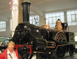 Míša v roli výpravčí