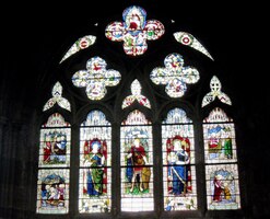 Vitráže jsou krásné, ale nukoliv původní