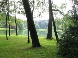 Jsou tu nádherná jezírka,