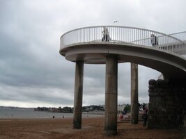 a zde - bezbariérový přístup na pláž