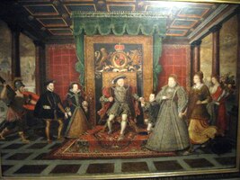 Že by JIndřich VIII a jeho šest žen?