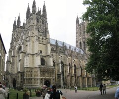 Věhlasná Canterbury Cathedral
