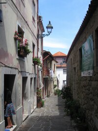 Pak jsme ještě naspoled prošli čtvrtí Ribeira