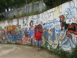 Večer jsme se vraceli světskými zákoutími na Monte de Gozo